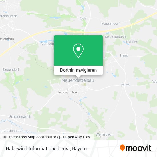 Habewind Informationsdienst Karte