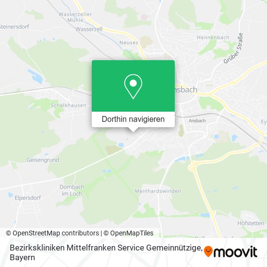 Bezirkskliniken Mittelfranken Service Gemeinnützige Karte