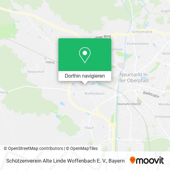 Schützenverein Alte Linde Woffenbach E. V. Karte