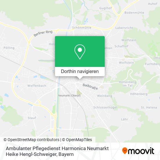 Ambulanter Pflegedienst Harmonica Neumarkt Heike Hengl-Schweiger Karte
