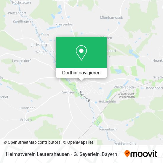 Heimatverein Leutershausen - G. Seyerlein Karte