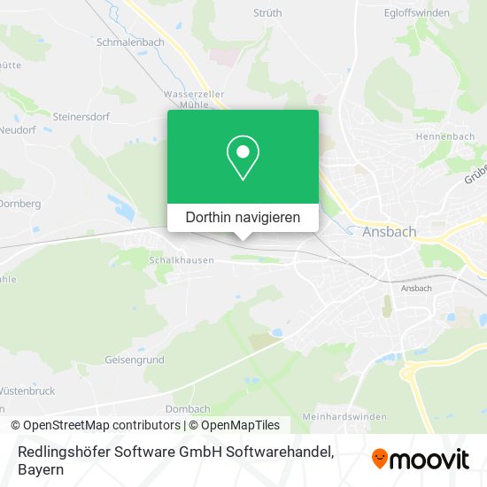 Redlingshöfer Software GmbH Softwarehandel Karte