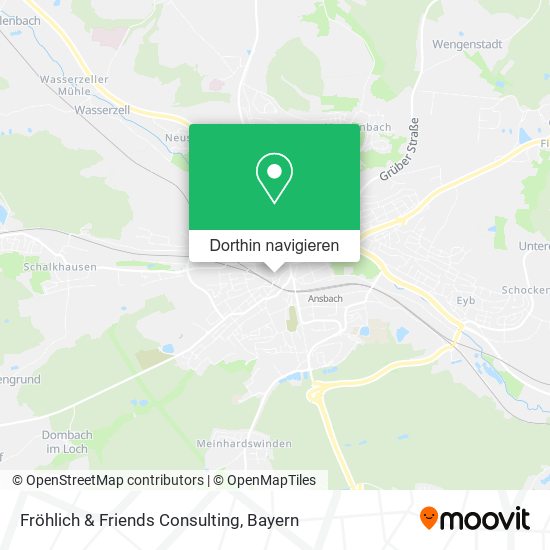 Fröhlich & Friends Consulting Karte