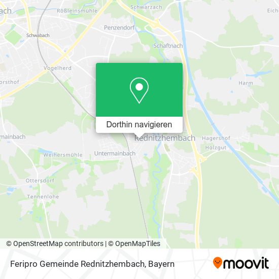Feripro Gemeinde Rednitzhembach Karte