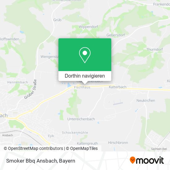 Smoker Bbq Ansbach Karte