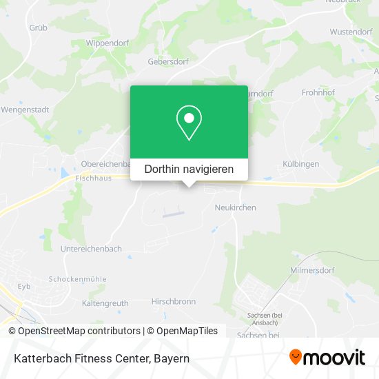 Katterbach Fitness Center Karte