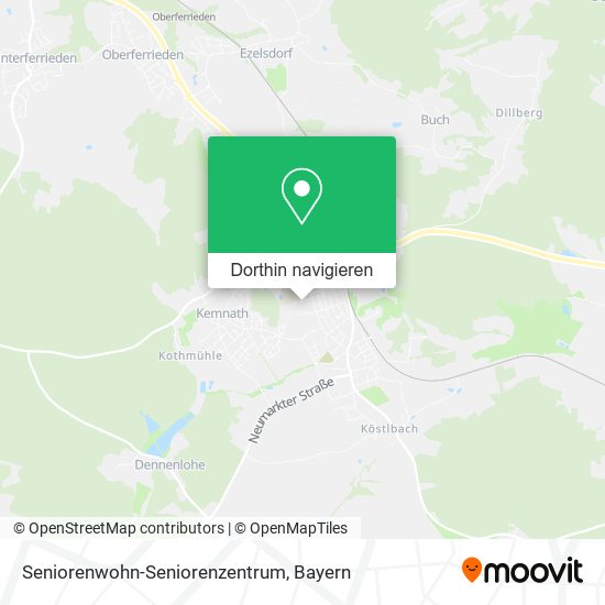 Seniorenwohn-Seniorenzentrum Karte