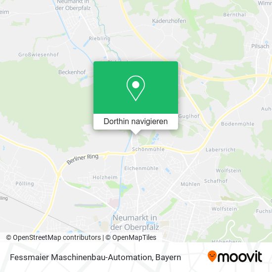 Fessmaier Maschinenbau-Automation Karte