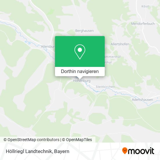 Höllriegl Landtechnik Karte