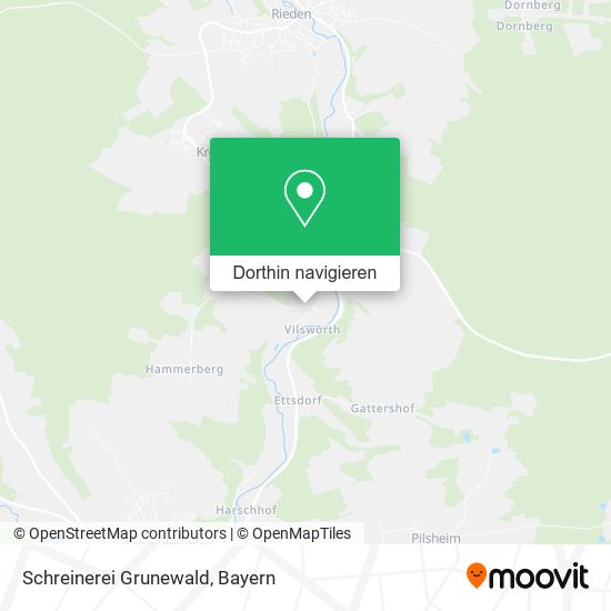 Schreinerei Grunewald Karte