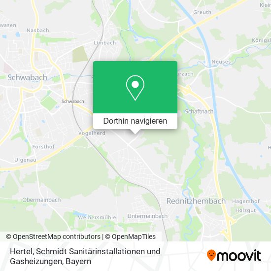 Hertel, Schmidt Sanitärinstallationen und Gasheizungen Karte