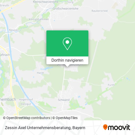 Zessin Axel Unternehmensberatung Karte