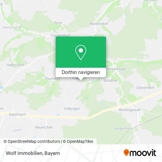 Wolf Immobilien Karte