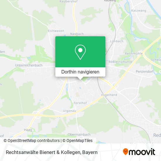 Rechtsanwälte Bienert & Kollegen Karte