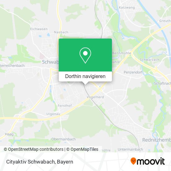 Cityaktiv Schwabach Karte