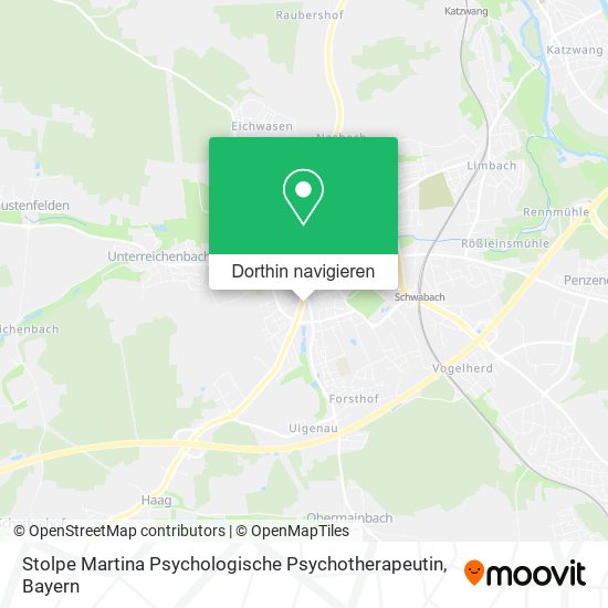 Stolpe Martina Psychologische Psychotherapeutin Karte