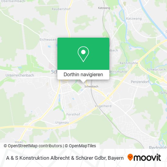 A & S Konstruktion Albrecht & Schürer Gdbr Karte