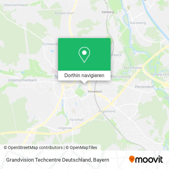 Grandvision Techcentre Deutschland Karte