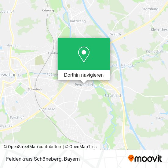 Feldenkrais Schöneberg Karte