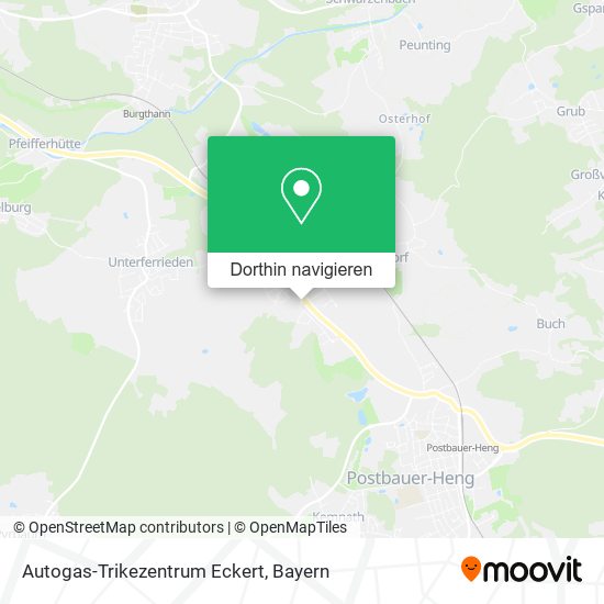 Autogas-Trikezentrum Eckert Karte