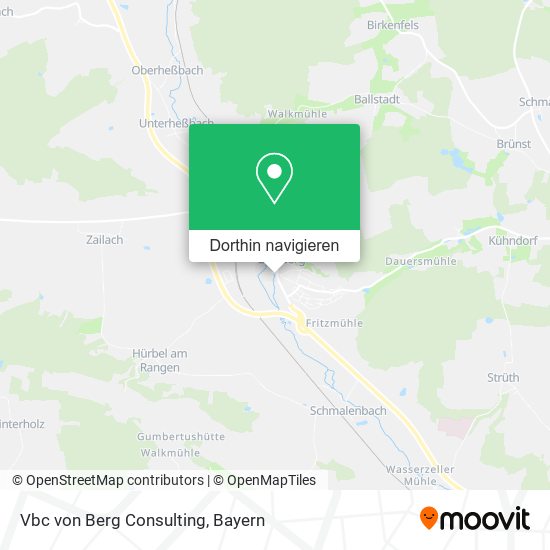 Vbc von Berg Consulting Karte