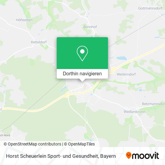 Horst Scheuerlein Sport- und Gesundheit Karte