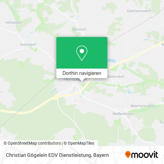 Christian Gögelein EDV Dienstleistung Karte