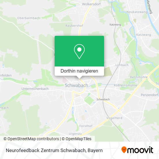 Neurofeedback Zentrum Schwabach Karte