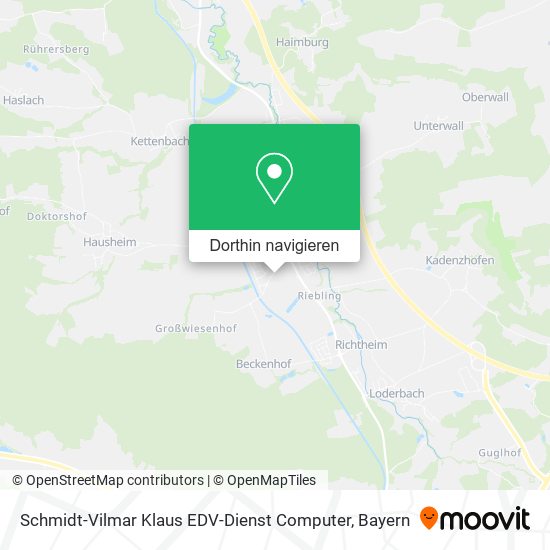 Schmidt-Vilmar Klaus EDV-Dienst Computer Karte