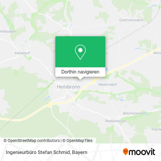 Ingenieurbüro Stefan Schmid Karte