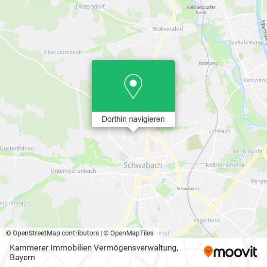 Kammerer Immobilien Vermögensverwaltung Karte