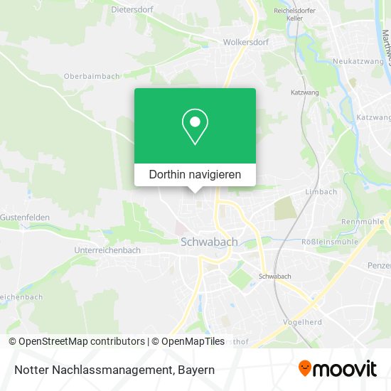 Notter Nachlassmanagement Karte