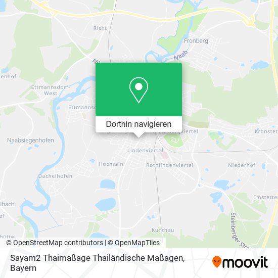 Sayam2 Thaimaßage Thailändische Maßagen Karte