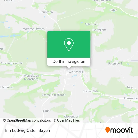 Inn Ludwig Oster Karte