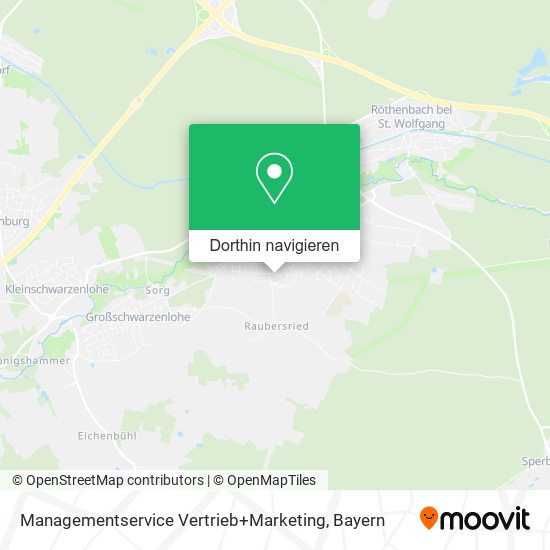 Managementservice Vertrieb+Marketing Karte