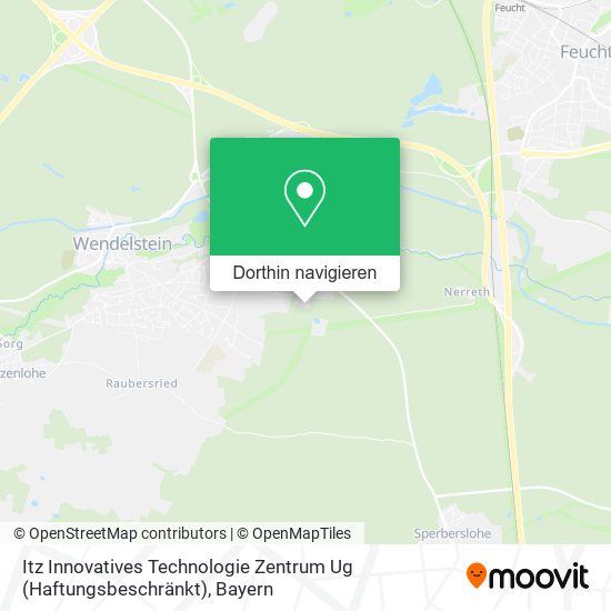 Itz Innovatives Technologie Zentrum Ug (Haftungsbeschränkt) Karte