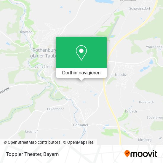 Toppler Theater Karte