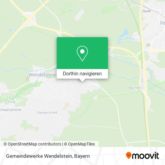 Gemeindewerke Wendelstein Karte