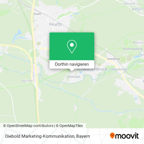 Diebold Marketing-Kommunikation Karte