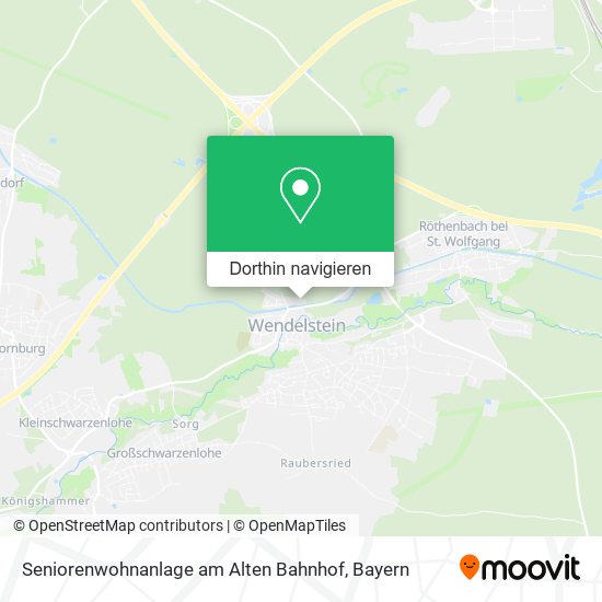 Seniorenwohnanlage am Alten Bahnhof Karte