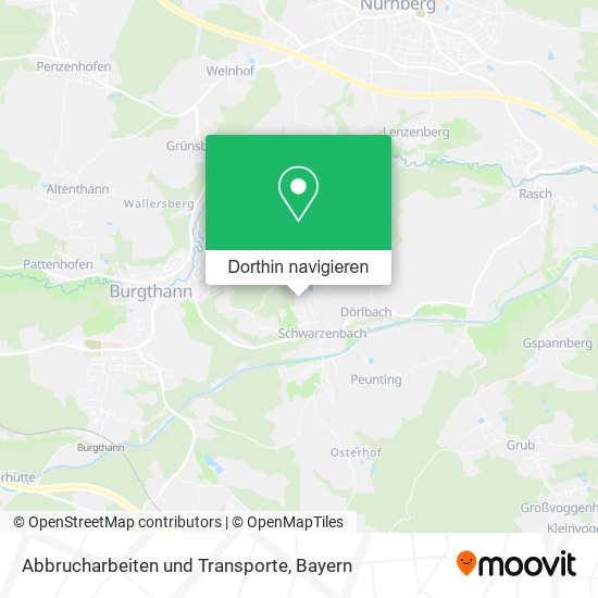 Abbrucharbeiten und Transporte Karte