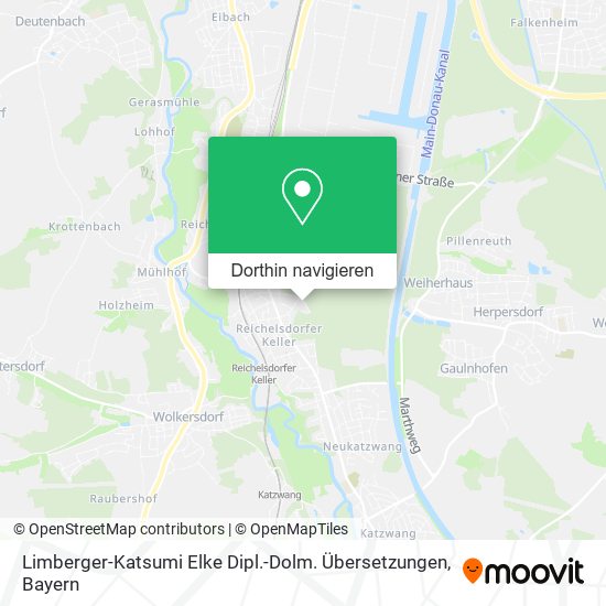 Limberger-Katsumi Elke Dipl.-Dolm. Übersetzungen Karte
