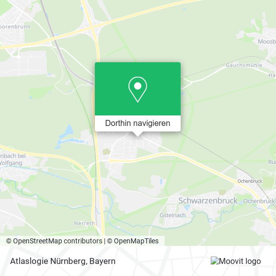 Atlaslogie Nürnberg Karte