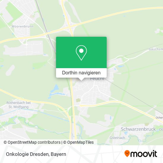 Onkologie Dresden Karte