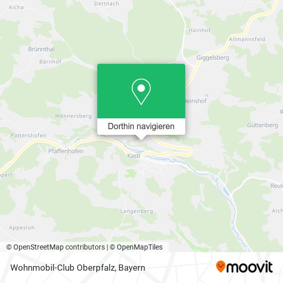 Wohnmobil-Club Oberpfalz Karte