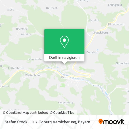 Stefan Stock - Huk-Coburg Versicherung Karte