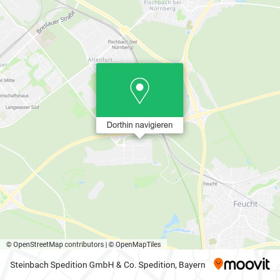 Steinbach Spedition GmbH & Co. Spedition Karte