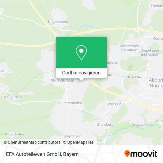 EFA Autoteilewelt GmbH Karte