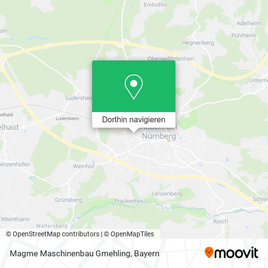 Magme Maschinenbau Gmehling Karte