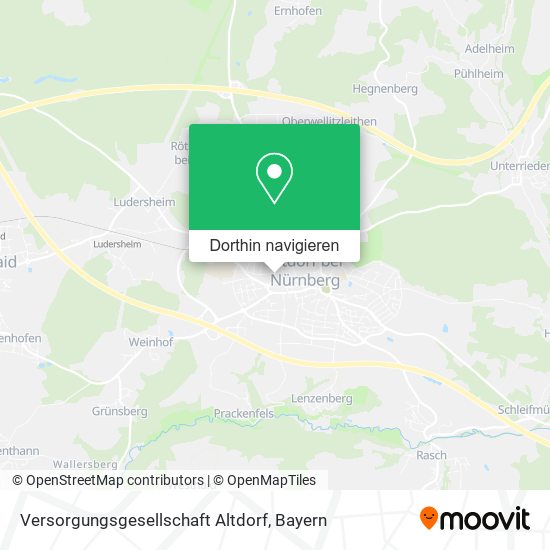 Versorgungsgesellschaft Altdorf Karte